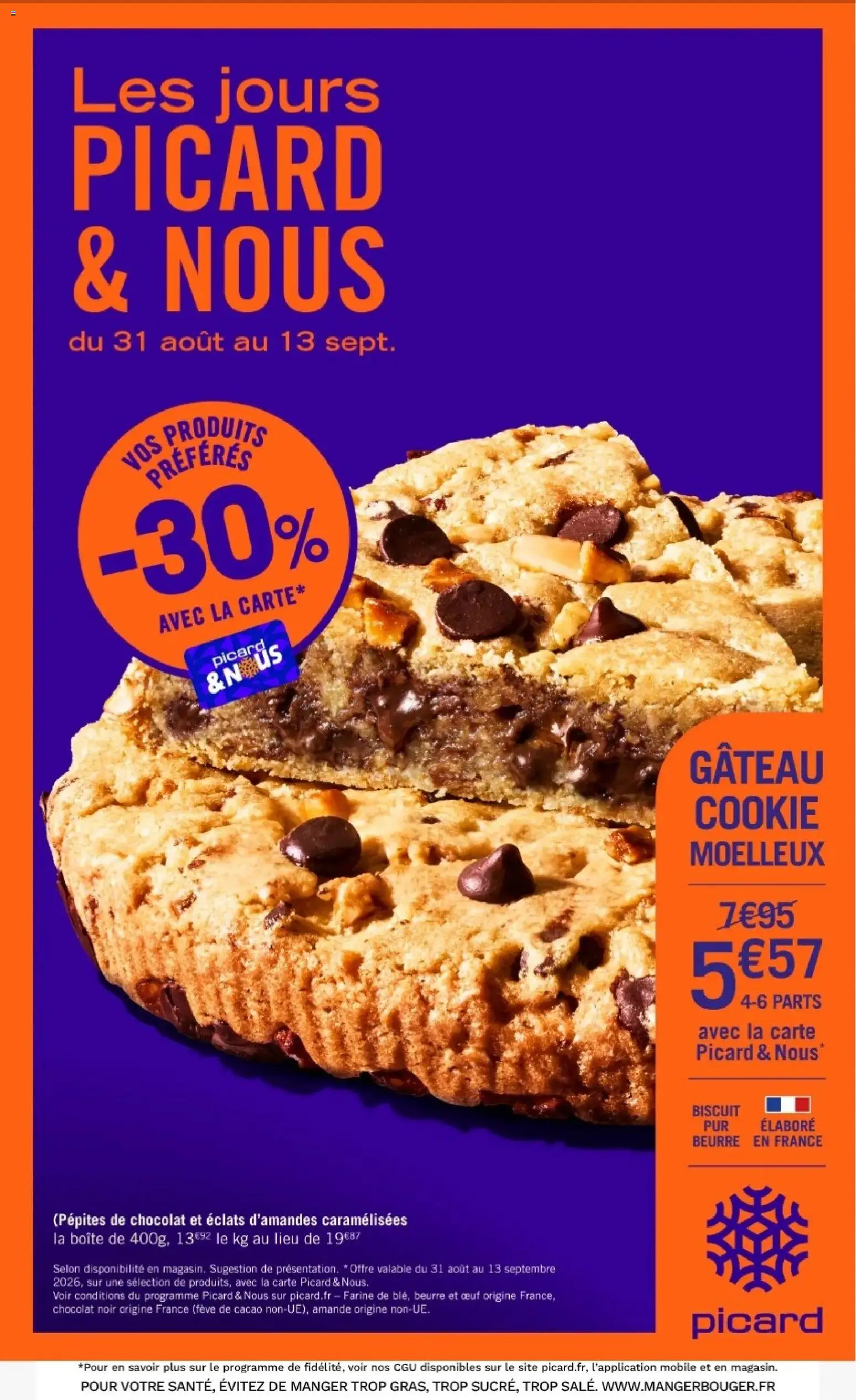 {H1} | Page: 1 | Produits: Pépites de chocolat, Chocolat noir, Gâteau, Beurre