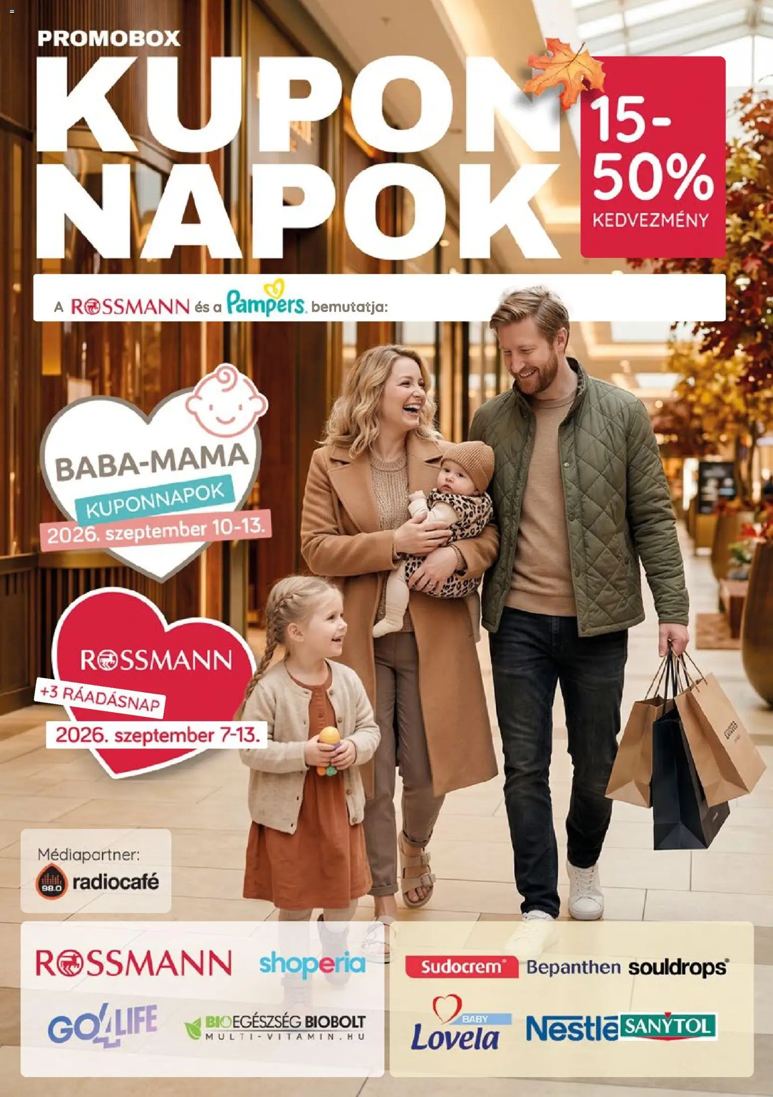 Rossmann akciós ujság - amely érvényes a következő dátumtól: 2026.09.07. | Oldal: 1