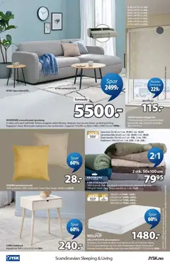 Forhåndsvisning av JYSK kundeavis gyldig fra 18.05.2026 | Side: 24 | Produkter: Sovesofa, Суміш дитяча, Madrass, Sjeselong
