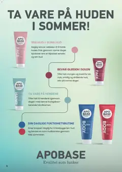 Forhåndsvisning av Coop Obs Bli sommerklar gyldig fra 08/06/2026 | Side: 6 | Produkter: Body, Smør