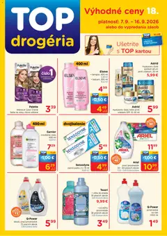TOP Drogéria leták platný od 07.09.2026