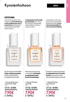 Oriflame-mainoslehti voimassa 22.04.2026 alkaen | Sivu: 37 | Tuotteet: Öljy