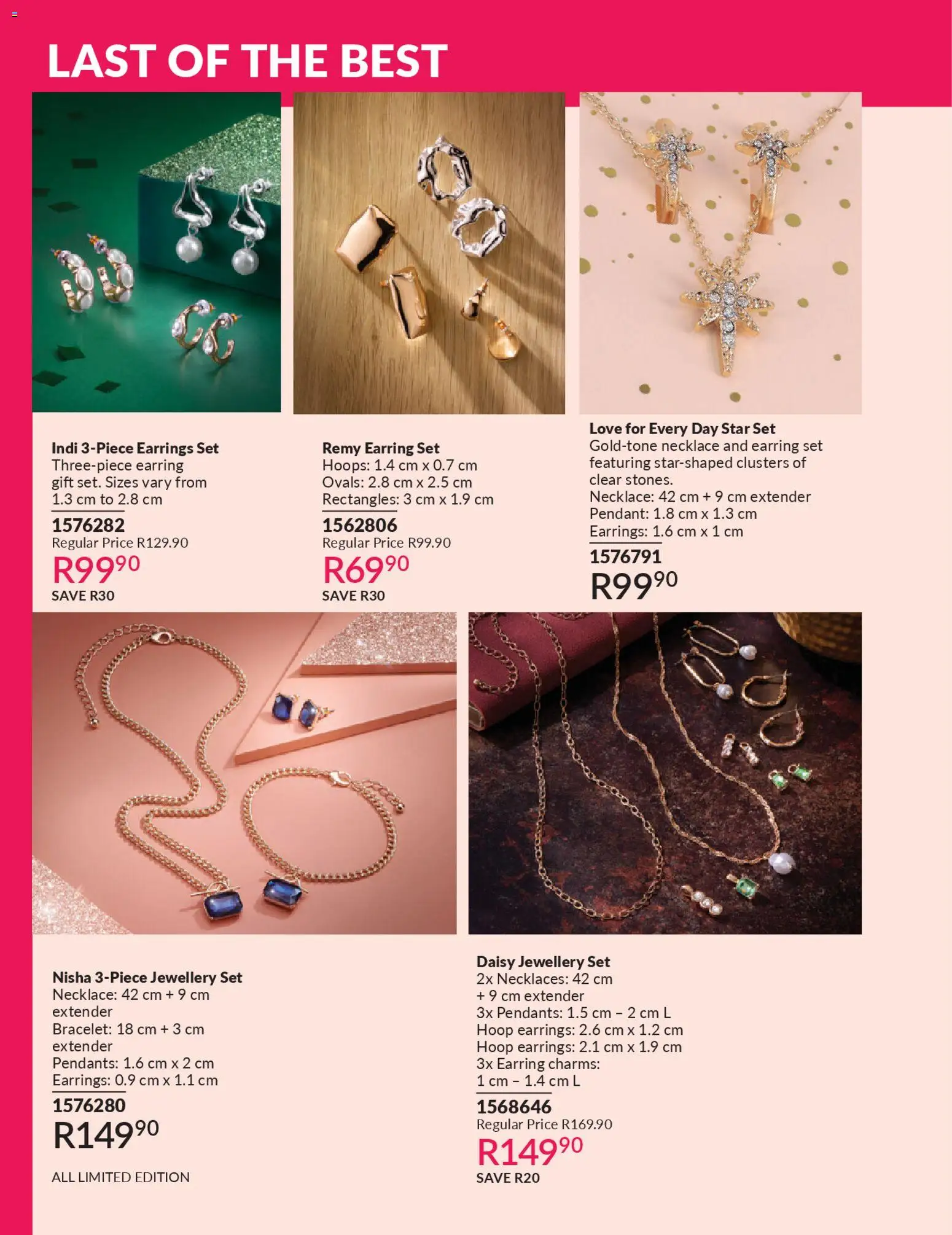 New Avon catalogue – valid from 01.04.2026 | Page: 136 | Products: Earrings, Necklaces