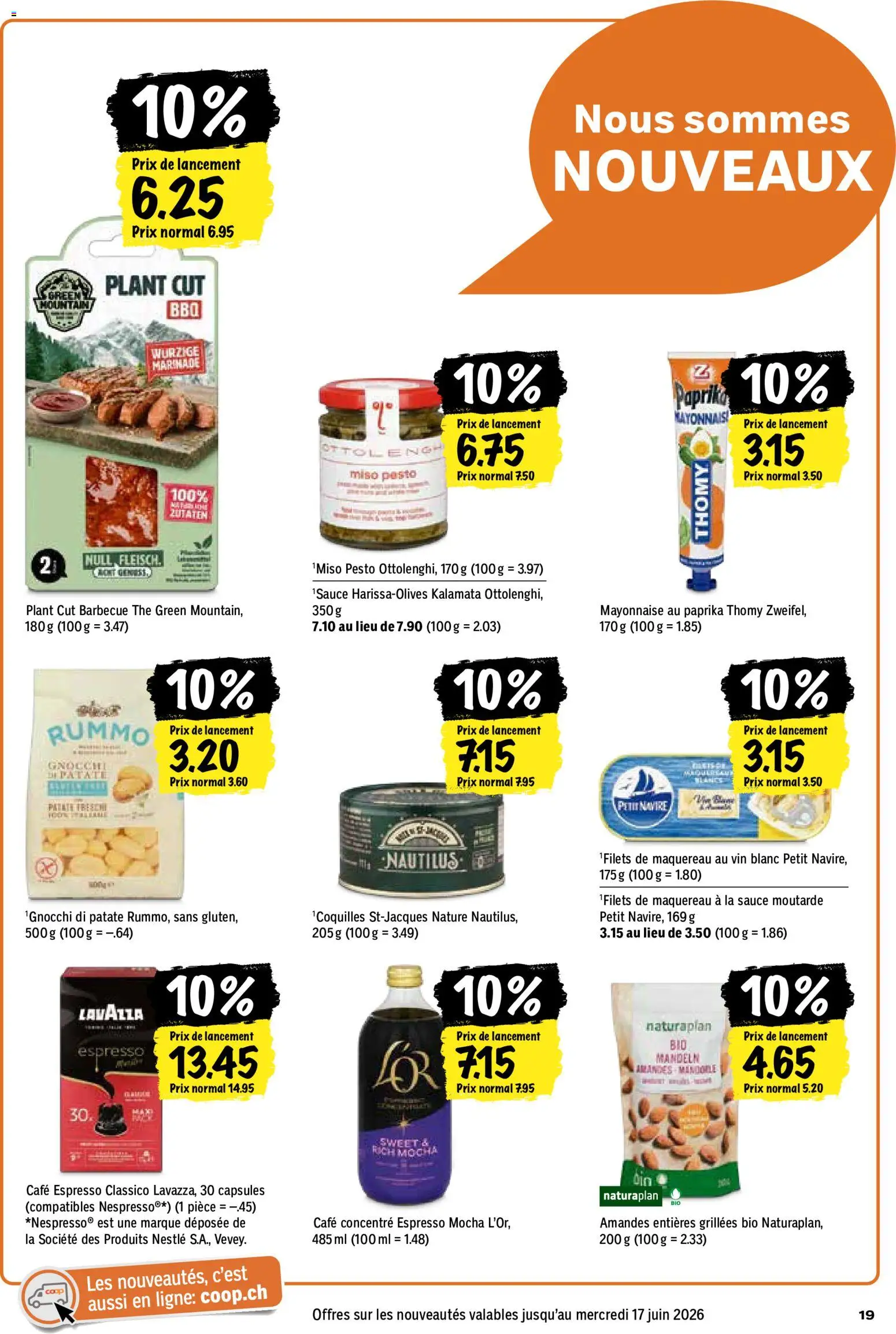 Coop aktionen FR – gültig ab 04.06.2026 | Seite: 19 | Produkte: Box, Mayonnaise