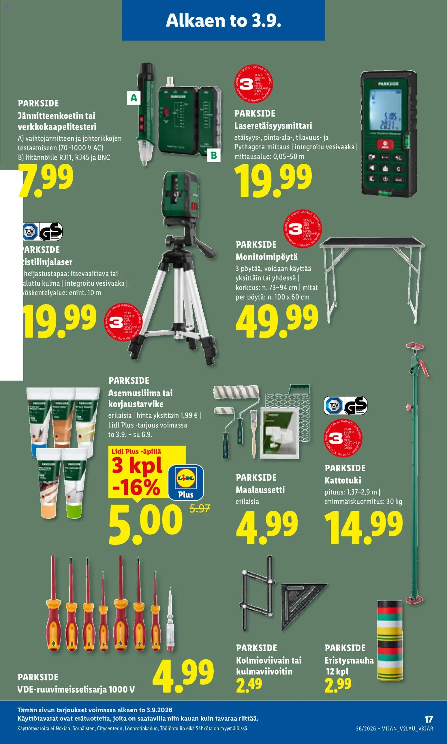 Lidl tarjoukset - Helsinki – voimassa 03/09/2026 alkaen | Sivu: 19