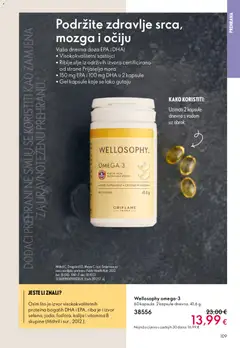 Katalog Oriflame 6 2026 - Pregled kataloga iz trgovine Oriflame, vrijedi od 22.04.2026 | Stranica: 109 | Proizvodi: Ulje, Riba