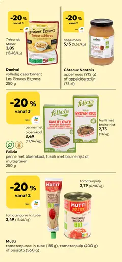 BioPlanet folder - Voorbeeld van een folder van BioPlanet, geldig van 22.04.2026 | Pagina: 9 | Producten: Rijst, Quinoa, Bloemkool