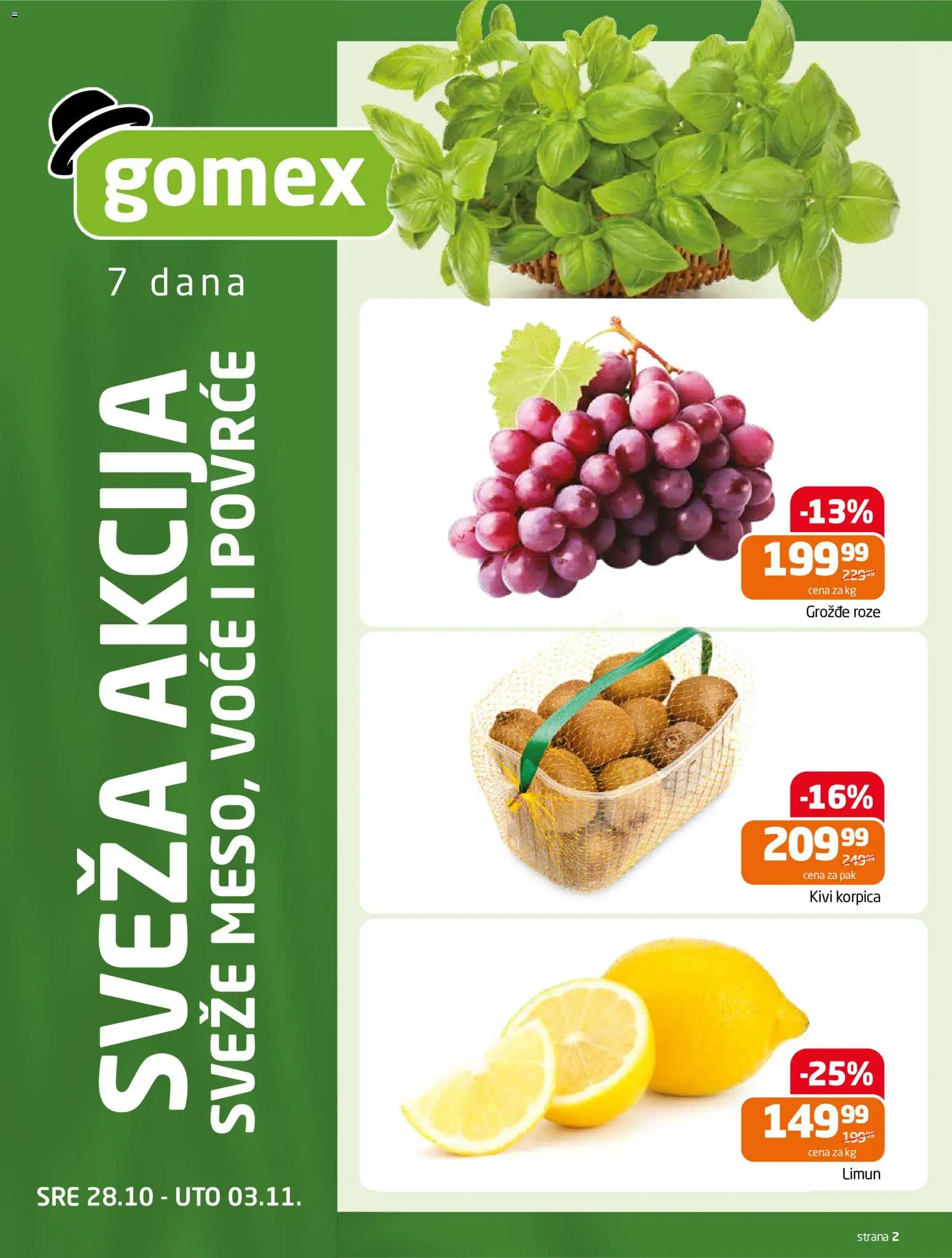 Gomex katalog - važi od 29.10.2026 | Strana: 2