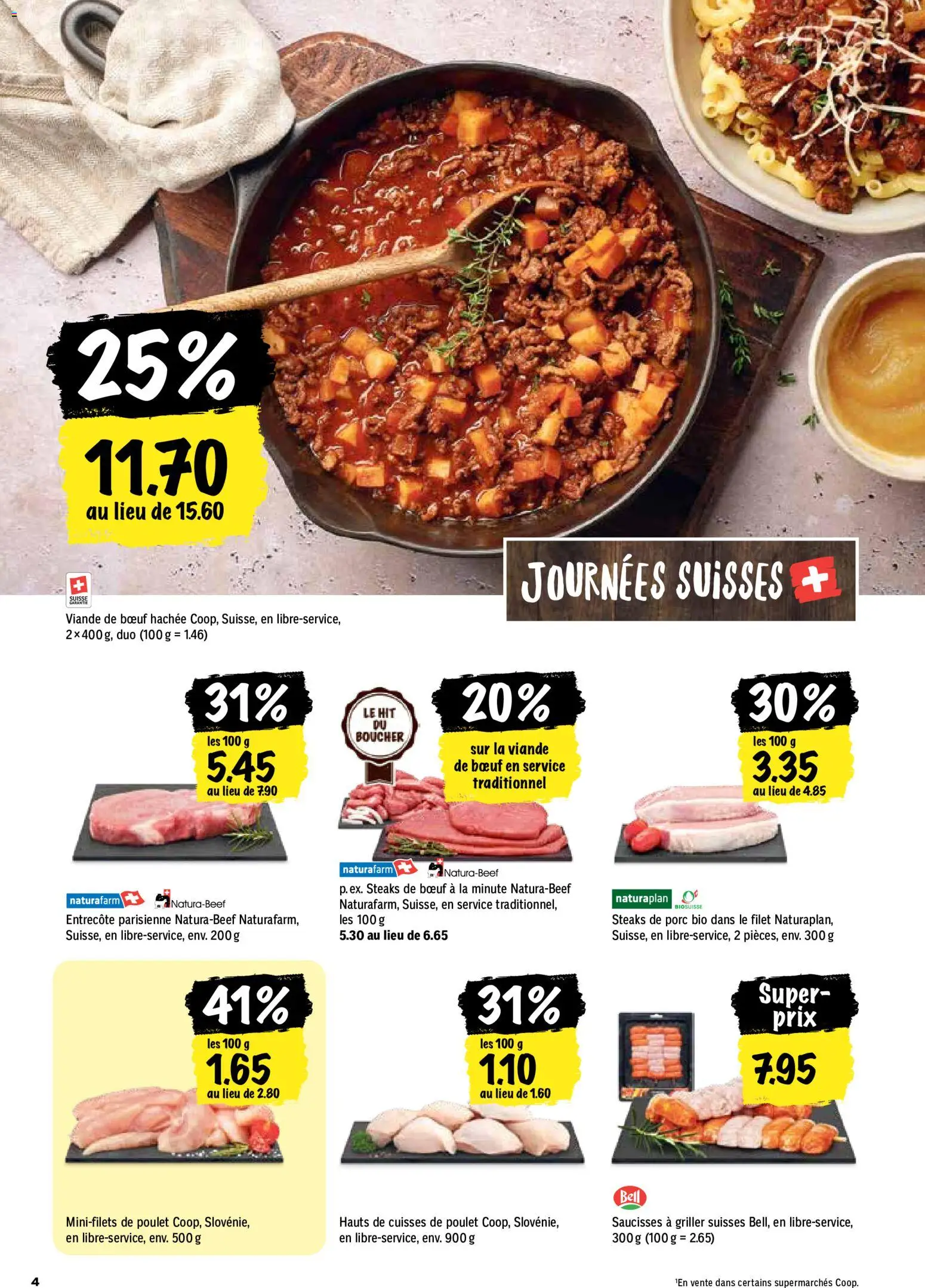 Coop aktionen FR – gültig ab 23.07.2026 | Seite: 4 | Produkte: Griller