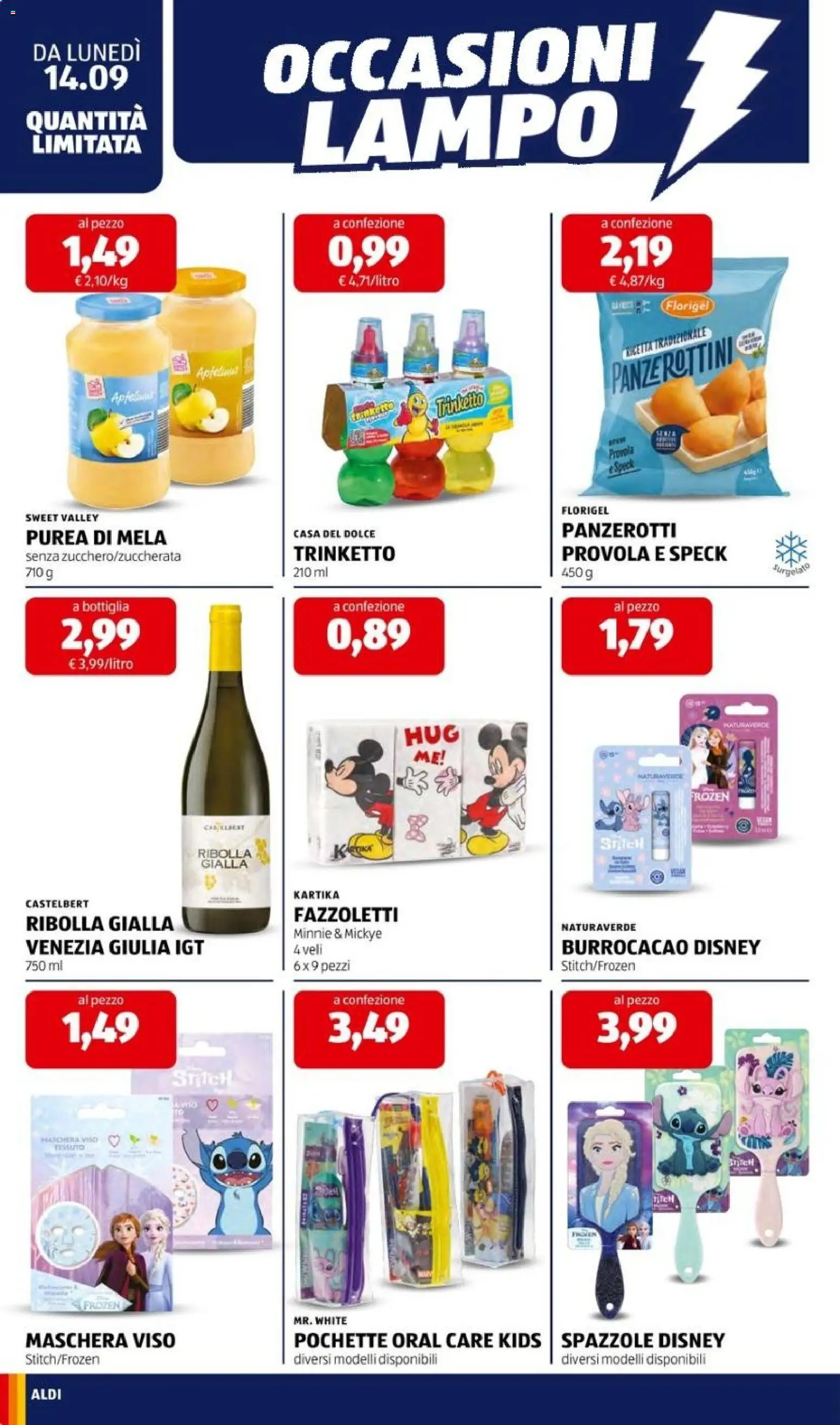 Volantino Aldi del 14/09/2026 | Pagina: 20