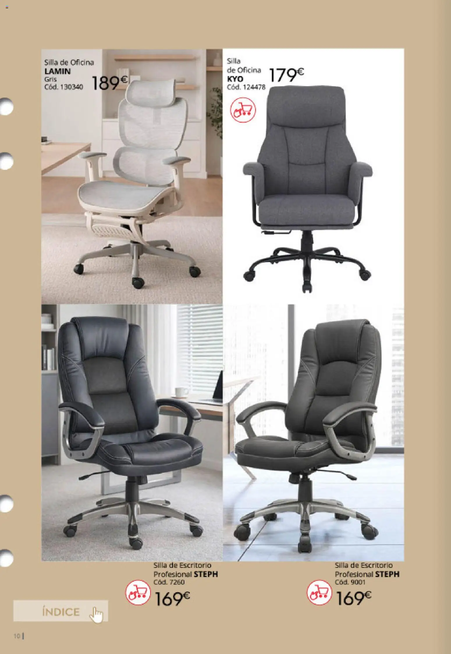 Conforama Despachos for all │ válido desde el 12/08/2026 | Página: 10 | Productos: Silla de oficina, Silla de escritorio, Silla