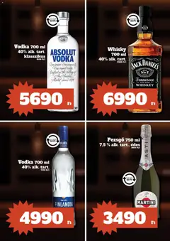 Family Diszkont akciós újság - amely érvényes a következő dátumtól: 2026.07.30. | Oldal: 24 | Termékek: Whiskey, Pezsgő, Vodka, Whisky