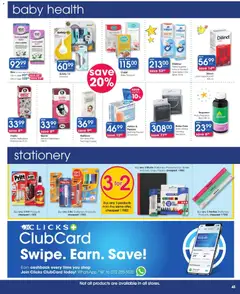 Clicks specials catalogue – valid from 09/09/2026 | Page: 45 | Products: Oil, Powder, Books, Syrup