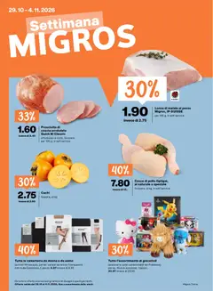 Migros aktionen IT ab 29.10.2026 gültig