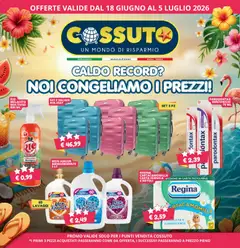 Anteprima del volantino Cossuto volantino valido a partire dal 18.06.2026