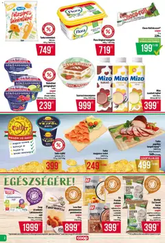 COOP - Abc & Szuper / Tisza - amely érvényes a következő dátumtól: 2026.08.21. | Oldal: 2 | Termékek: Ízesített, Omega, Tej, Panírmorzsa