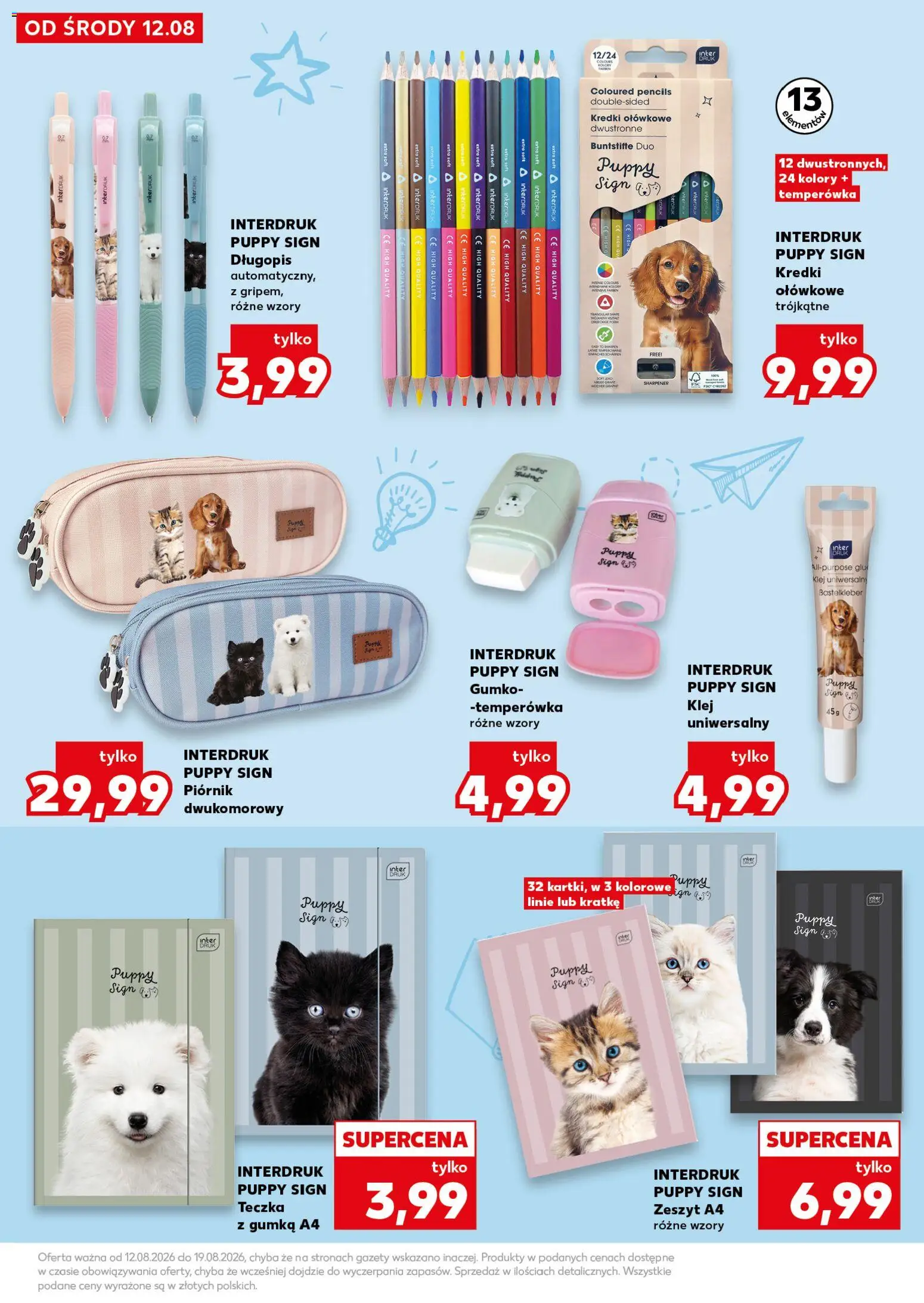 Kaufland gazetka - Wszystko do szkoły od 12.08.2026 | Strona: 21 | Produkty: Notebook, Zeszyt, Gazety, Piórnik