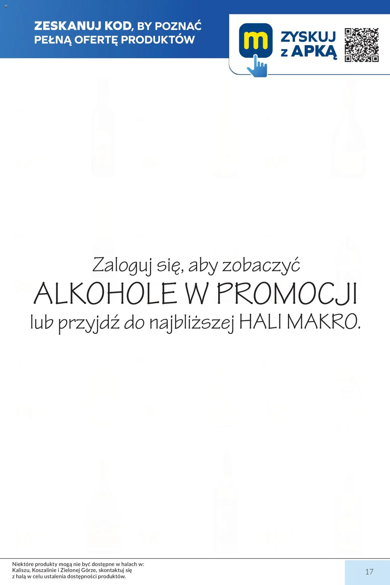 Makro gazetka od 01.09.2026 | Strona: 17 | Produkty: Alkohole