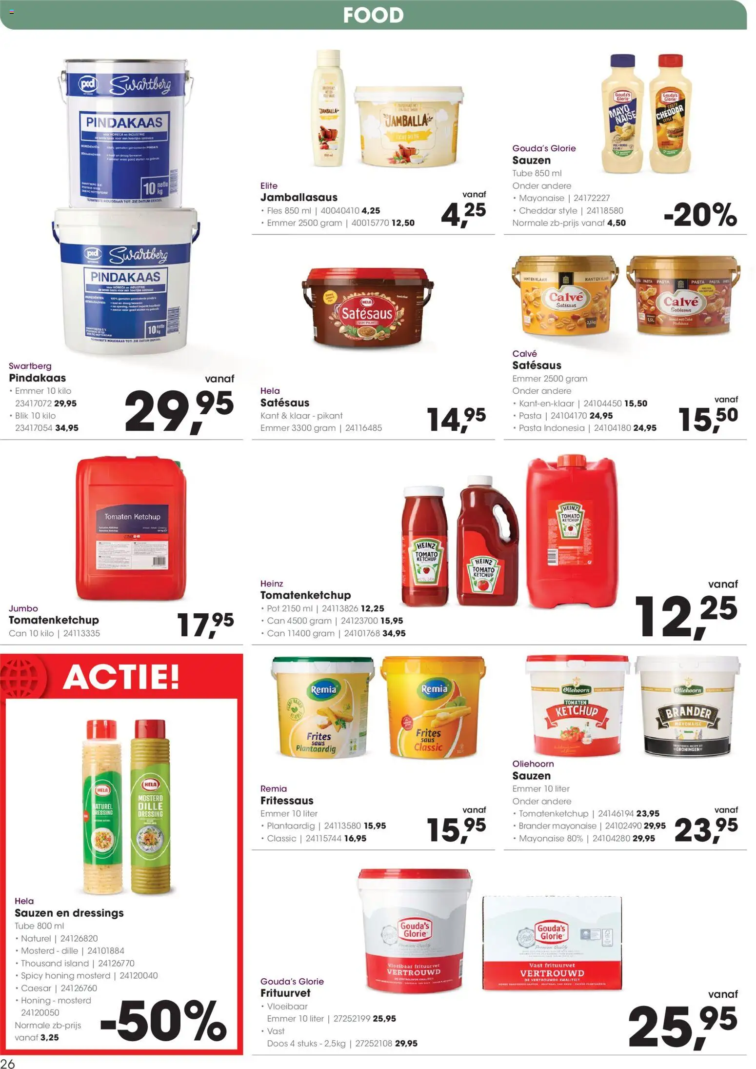 {H1} | Pagina: 26 | Producten: Honing, Pot, Ketchup, Saus