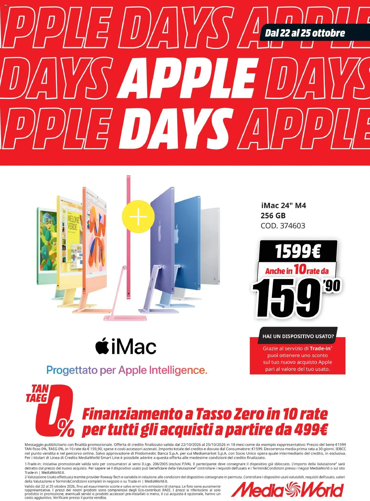 Volantino Media World del 22/10/2026 | Pagina: 2 | Prodotti: Melone