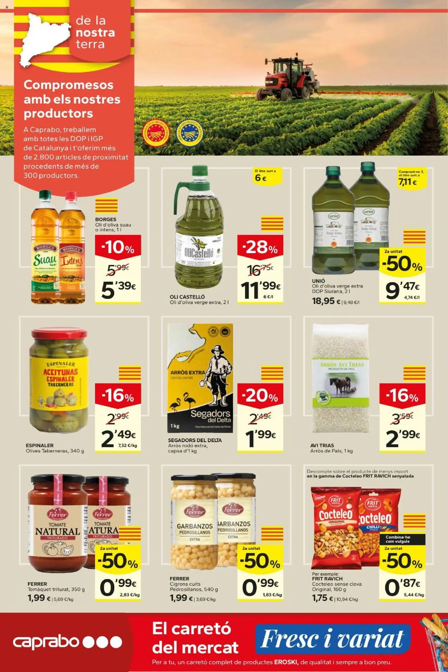 Caprabo folleto │ válido desde el 29/10/2026 | Página: 10 | Productos: Aceitunas, Tomate