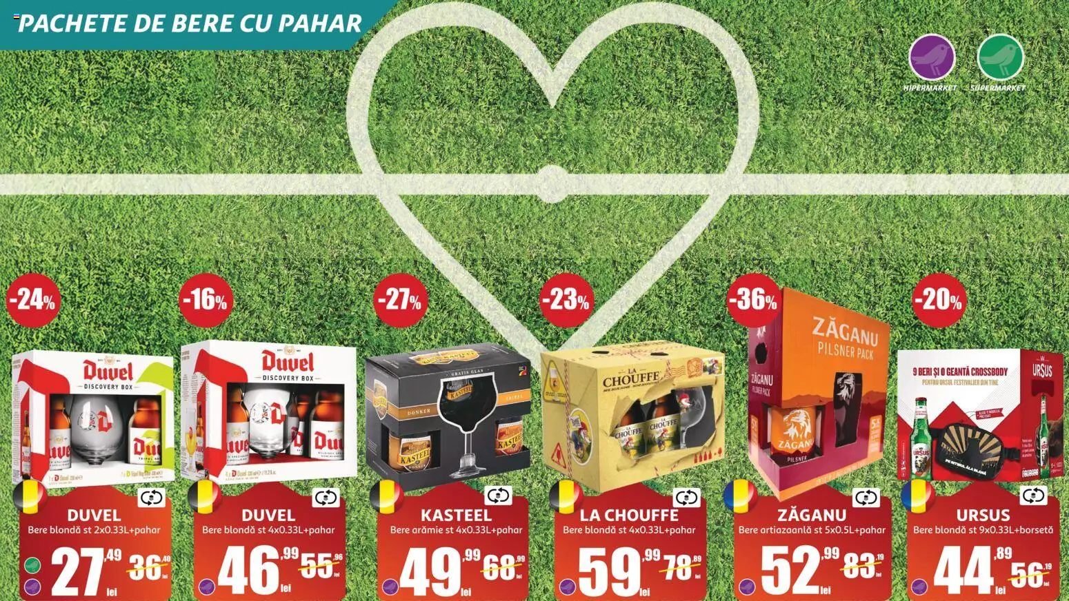 Noul catalog Auchan – valabil de la 10.06.2026 | Pagină: 11 | Produse: Geantă, Bere