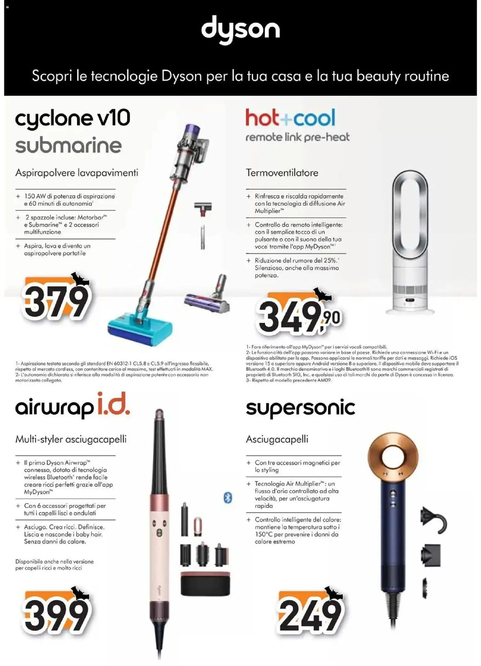 Nuovo Unieuro - Halloween da Unieuro! dal 30/10/2026 > offerte anteprima 🛍️ | Pagina: 35 | Prodotti: Mobile, Contenitore, Asciugacapelli, Dyson