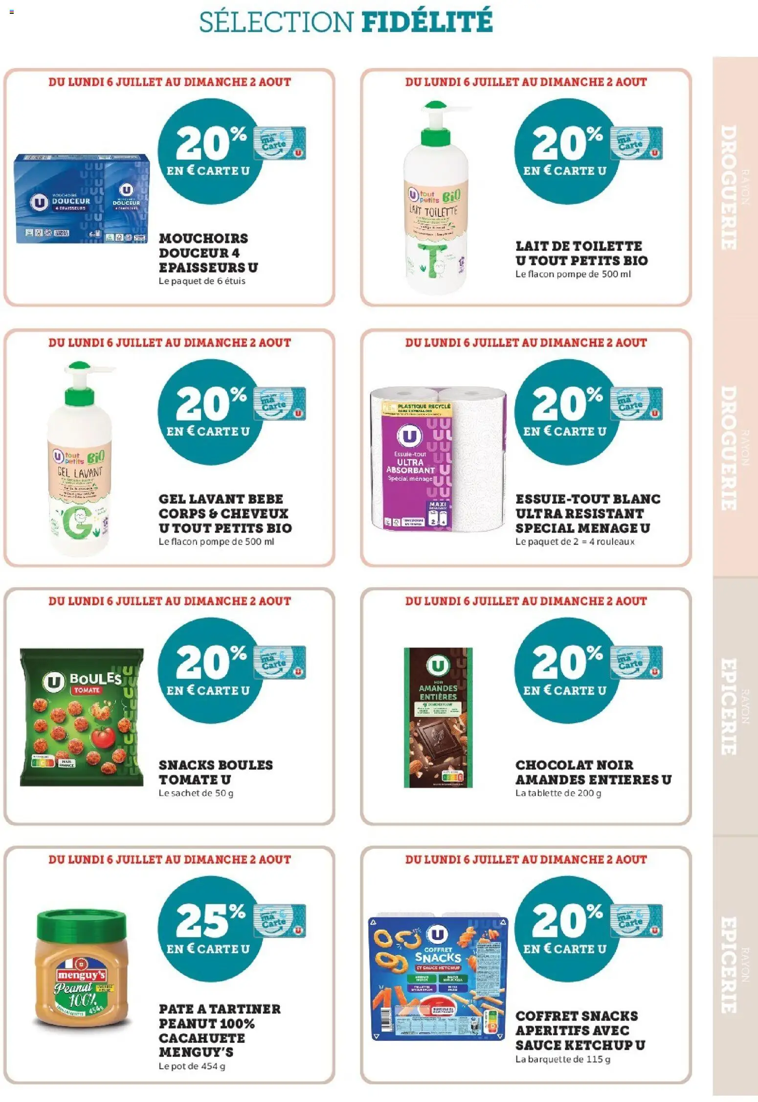 {H1} | Page: 13 | Produits: Tablette, Lait, Chocolat, Ketchup
