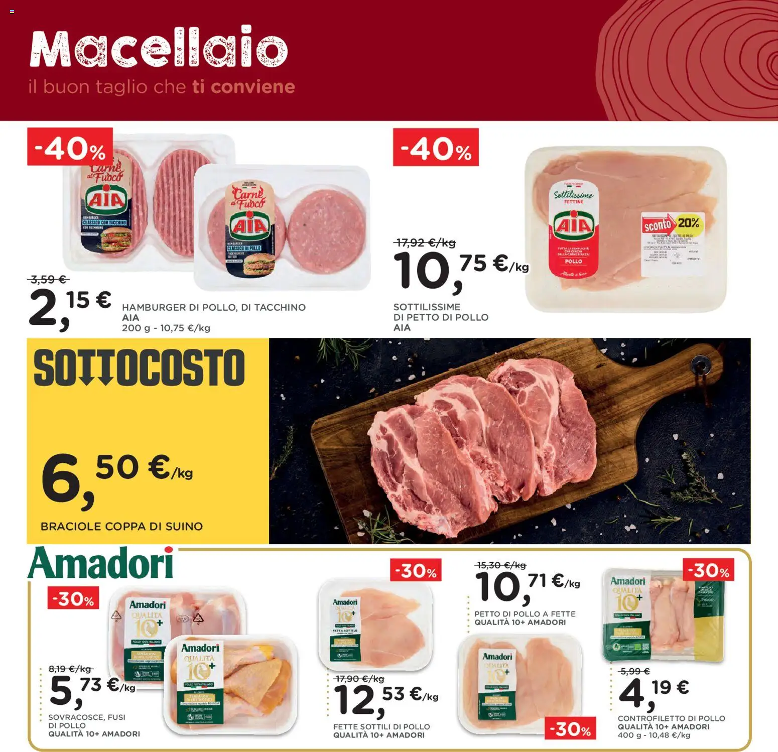 Volantino Poli del 19/08/2026 | Pagina: 6 | Prodotti: Pollo, Suino, Taglio, Carne