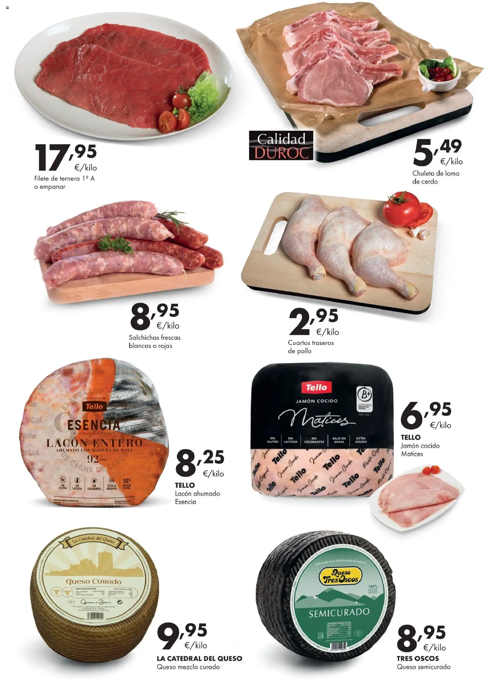 Lupa Supermercados folleto │ válido desde el 10/09/2026 | Página: 2 | Productos: Leche, Queso, Jamón, Carne de cerdo