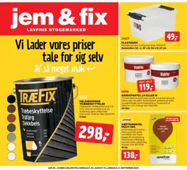 Jem & fix - Tilbudsavis uge 36 gyldig fra 30/08/2026