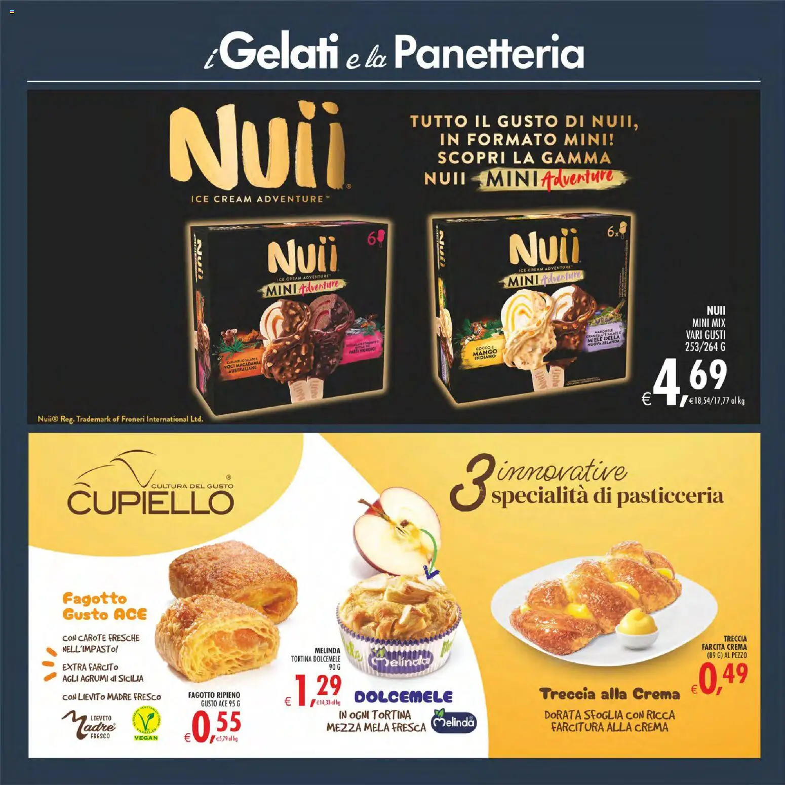 Volantino Decò del 08.05.2026 | Pagina: 22 | Prodotti: Crema, Carote, Noci, Mandorle