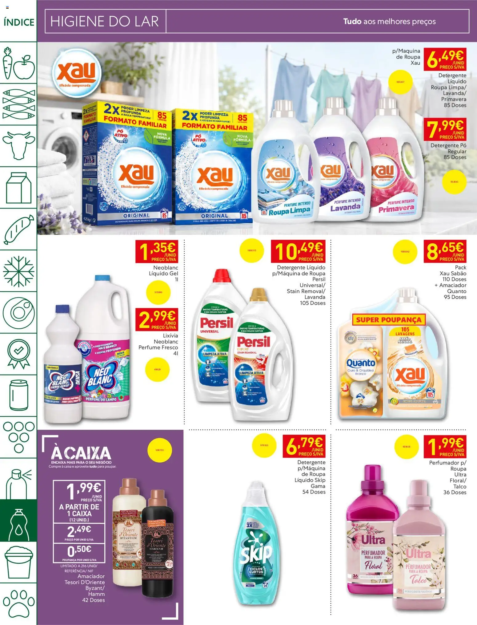 Recheio folheto Madeira │ válido de 14/07/2026 | Página: 36 | Produtos: Sabão, Detergente, Caixa, Persil