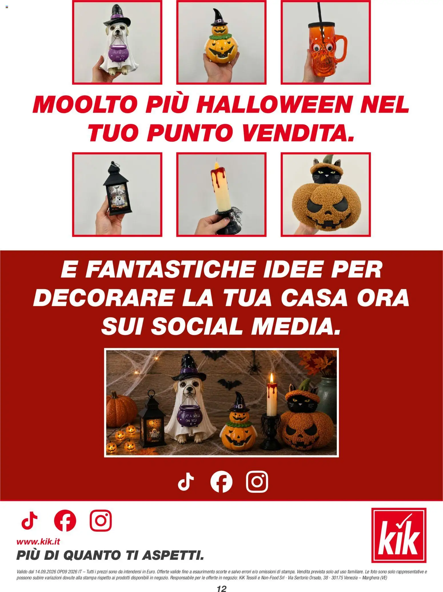Volantino KiK del 14/09/2026 | Pagina: 12 | Prodotti: Stampa