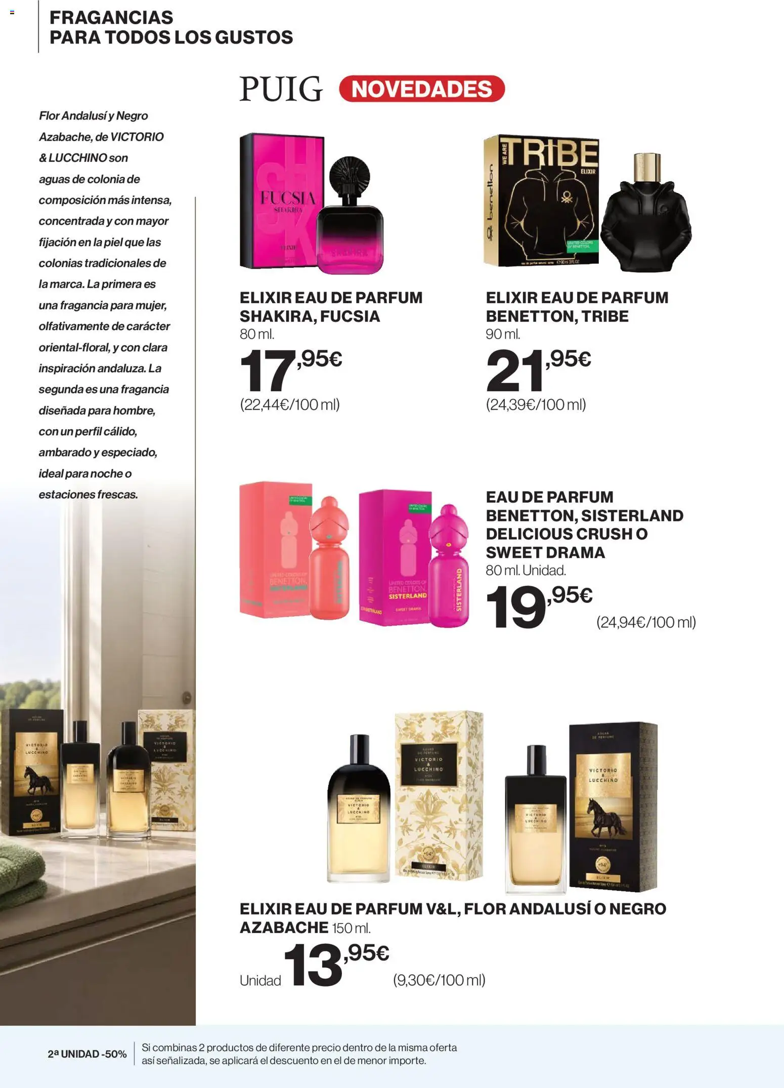 Hipercor - Perfumería │ válido desde el 24/09/2026 | Página: 8 | Productos: Fragancia, Colonia, Eau de parfum