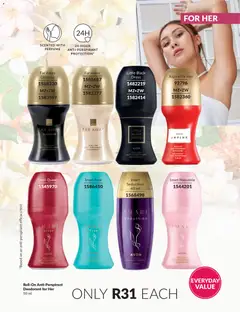 Avon specials catalogue – valid from 01.05.2026 | Page: 83 | Products: Dress, Perfume, Deodorant, Antiperspirant