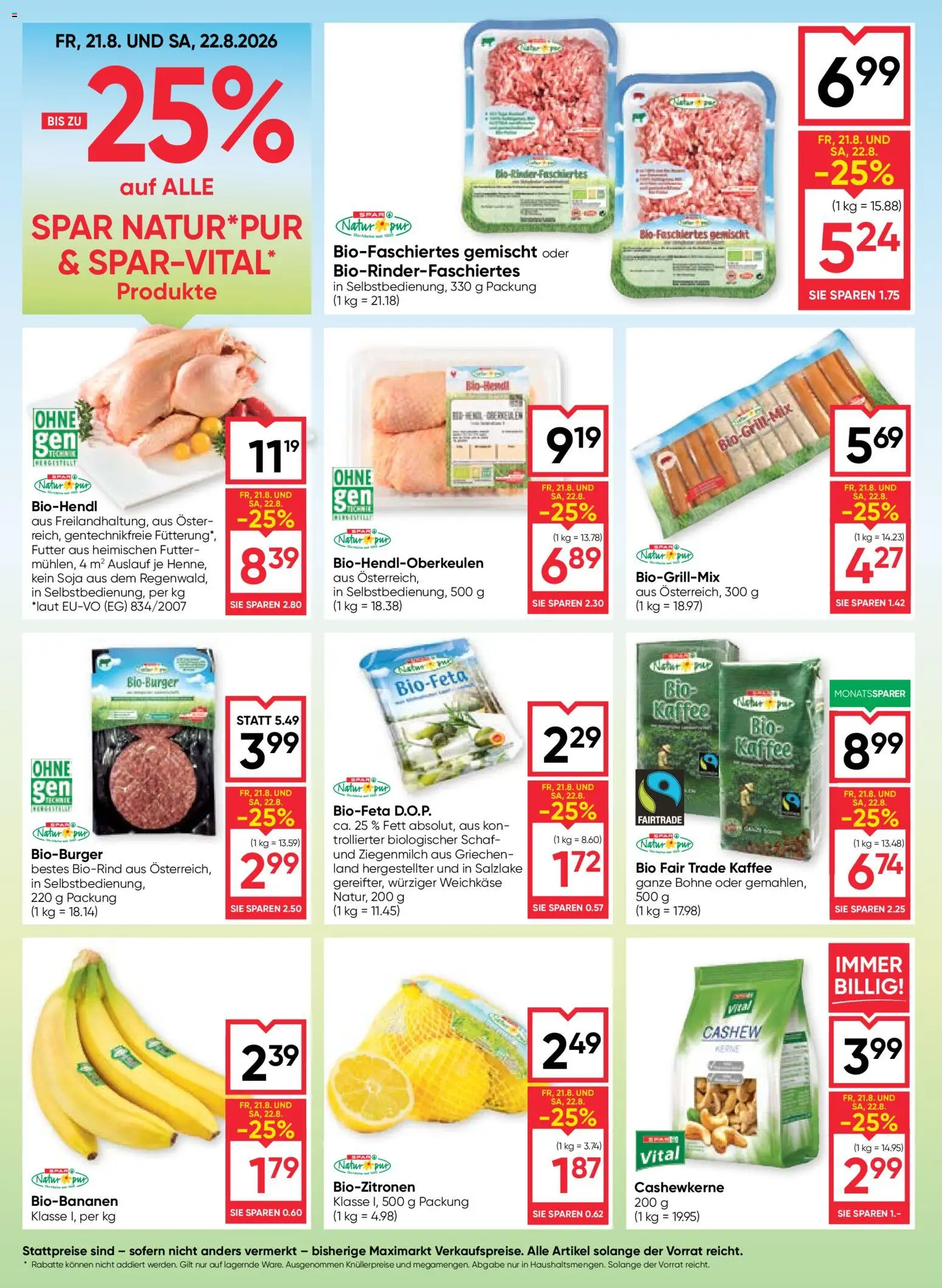 Maximarkt Flugblatt gültig ab 20.08.2026 | Seite: 6 | Produkte: Weichkäse, Bohne, Kaffee
