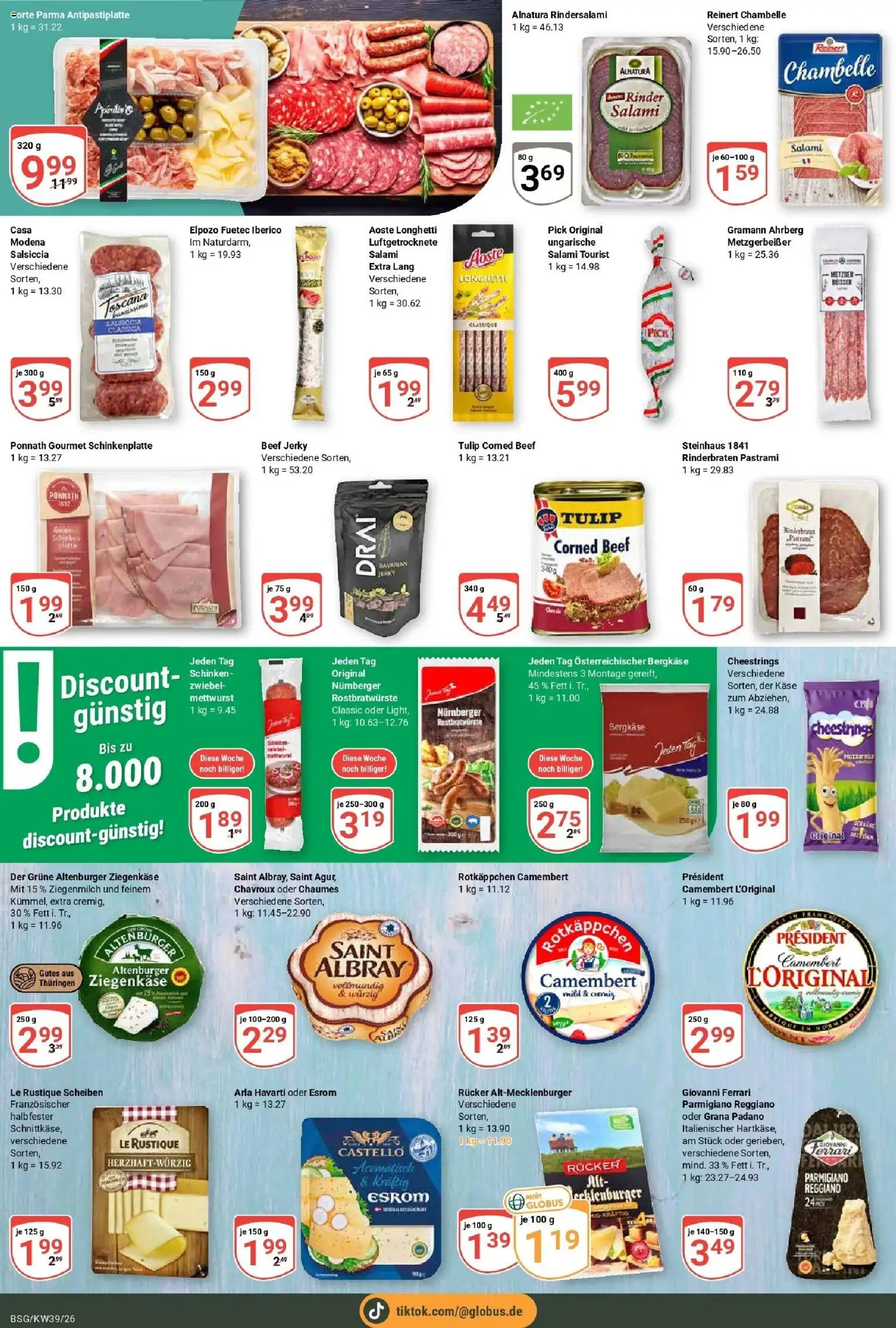 Globus Prospekt Braunschweig (ab 21.09.2026) » Angebote online | Seite: 12 | Produkte: Rinderbraten, Ziegenkäse, Camembert, Rotkäppchen