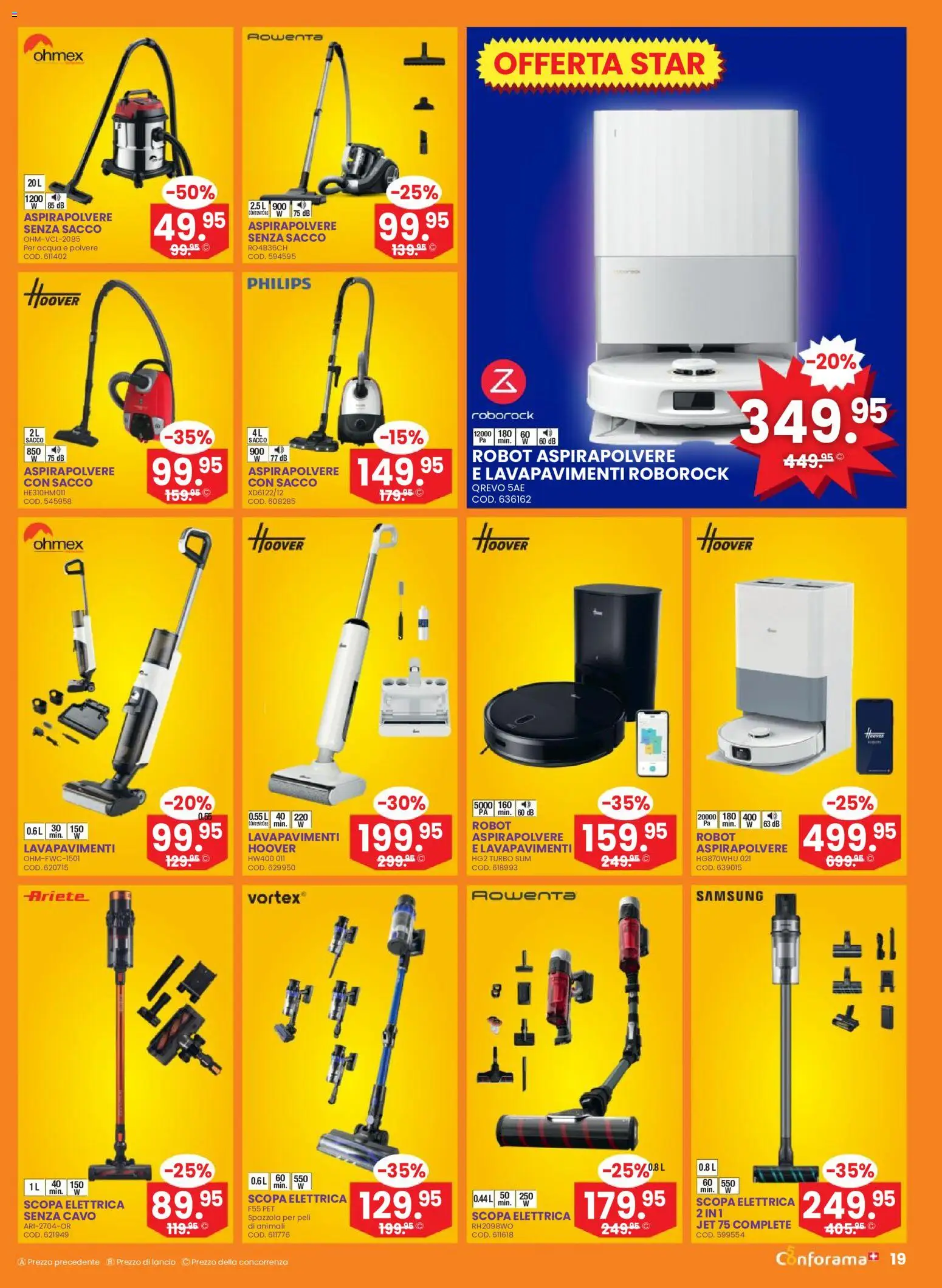 Conforama aktionen IT – gültig ab 30.09.2026 | Seite: 19 | Produkte: Samsung, Philips