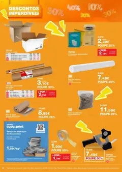 Pré-visualização Staples Descontos imperdiveis de julho válido de 09/07/2026 | Página: 10 | Produtos: Caixa