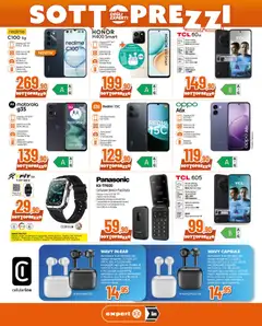 Anteprima del volantino Ipercoop volantino Expert valido a partire dal 07.05.2026 | Pagina: 2 | Prodotti: Acqua, Smartphone, Tastiera, Fotocamera
