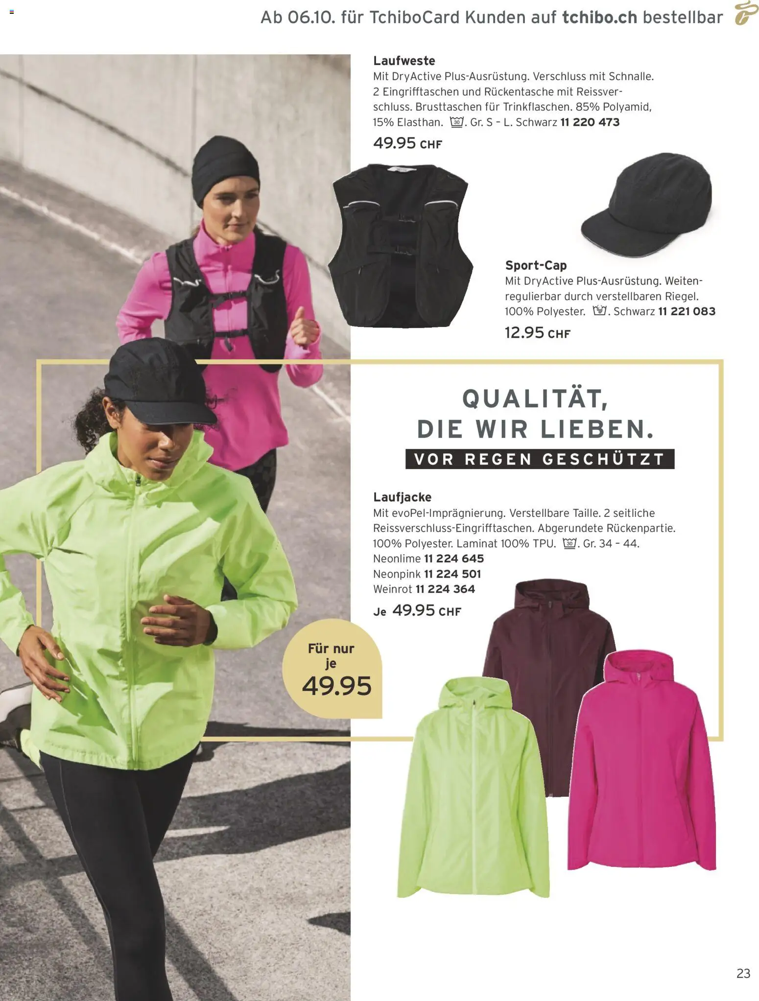 Tchibo aktionen Run club – gültig ab 01.10.2026 | Seite: 23