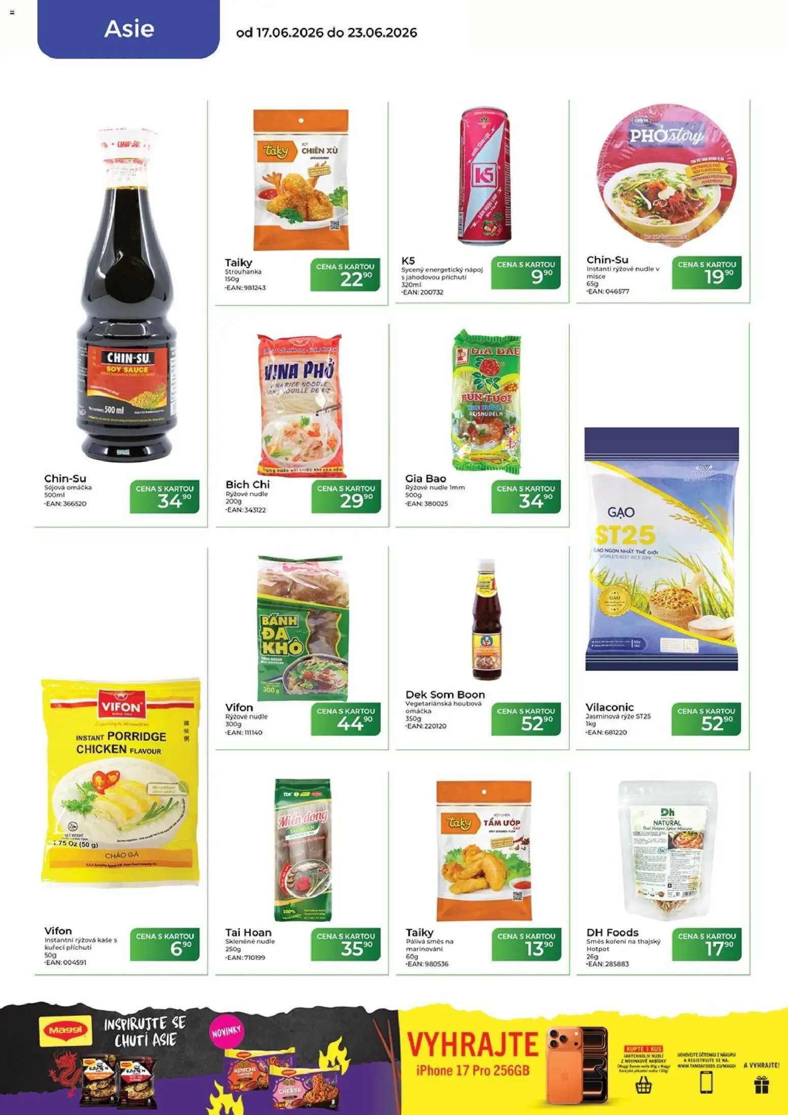 Tamda Foods leták od 17.06.2026 | Strana: 48 | Produkty: Maggi, Iphone, Koření, Nudle