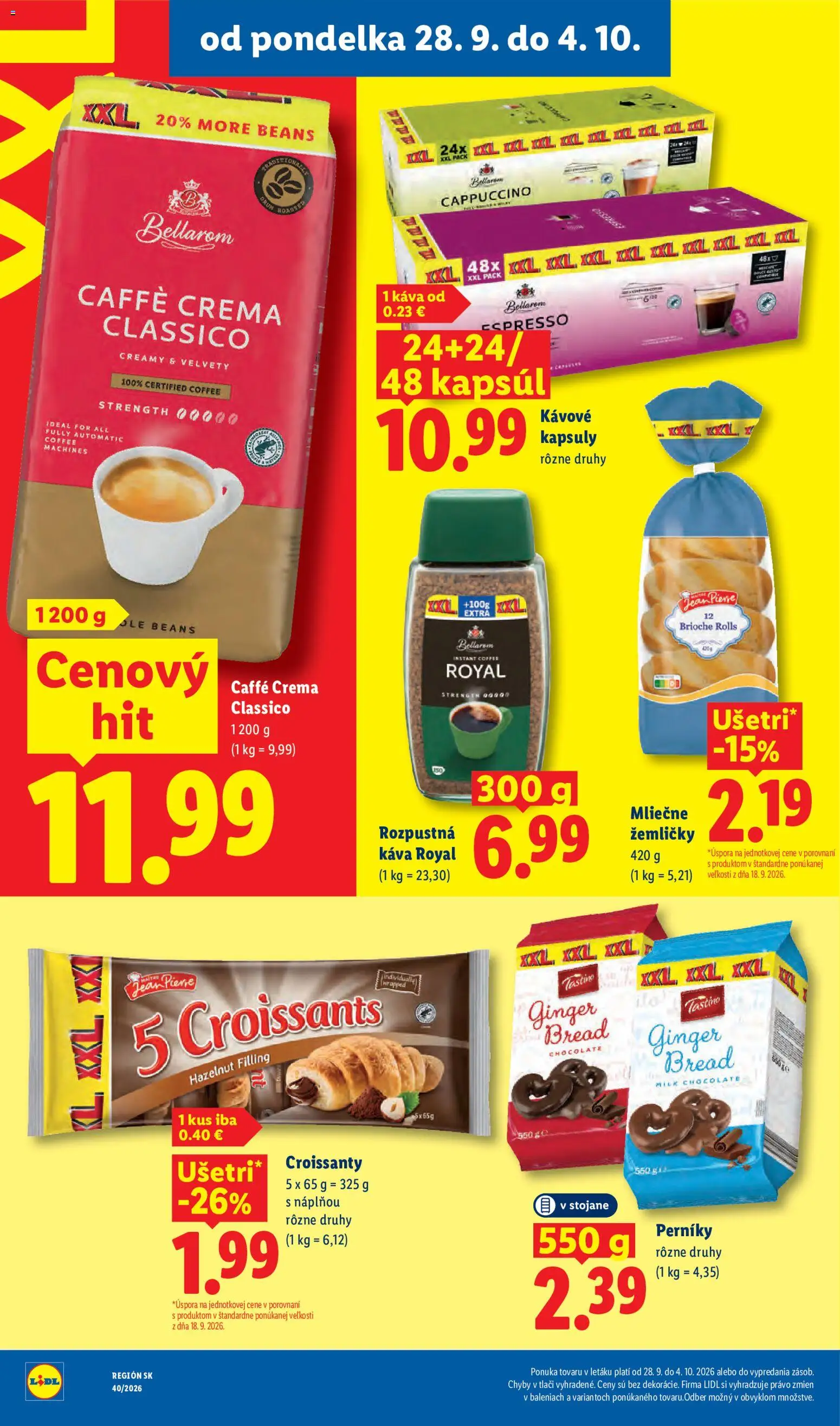 Nové Lidl akcie – leták je platný od 28.09.2026 | Strana: 34