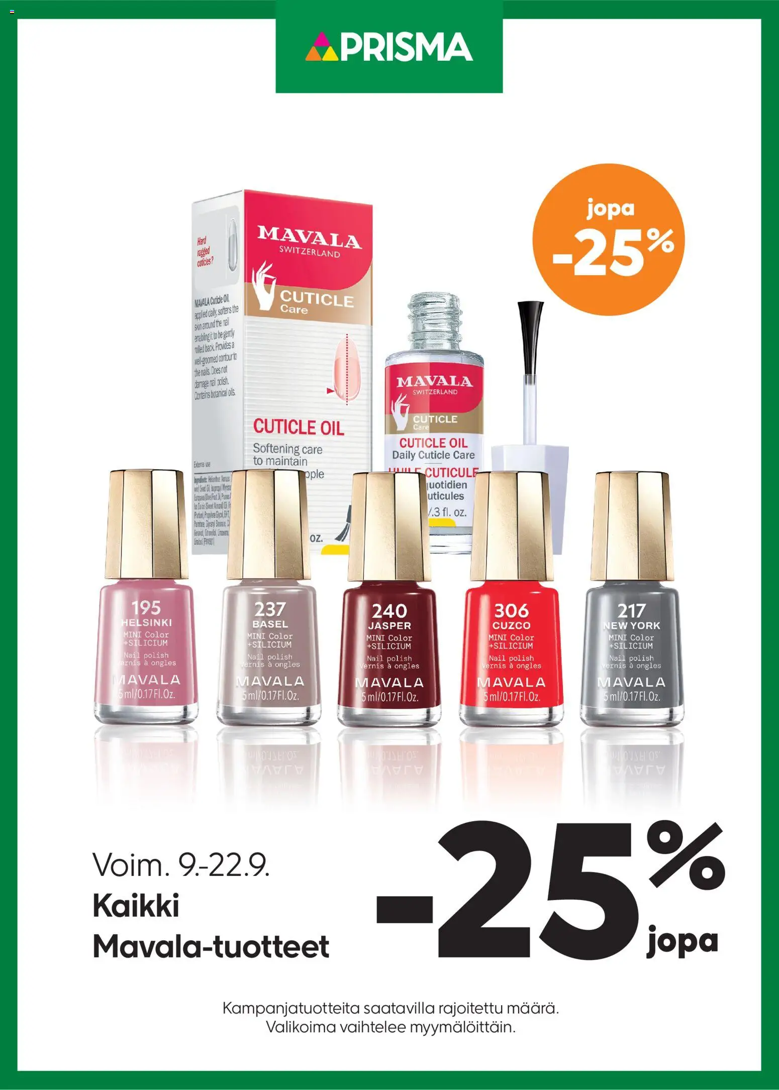 Prisma - Voim – voimassa 09/09/2026 alkaen | Sivu: 1