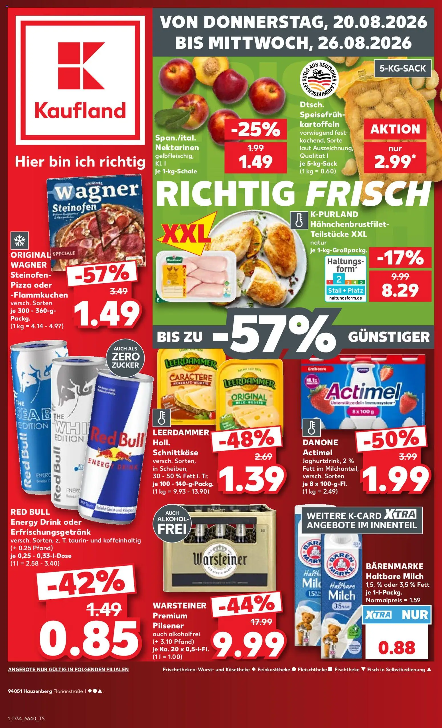 Kaufland Prospekt – gültig ab 20.08.2026 | Seite: 1