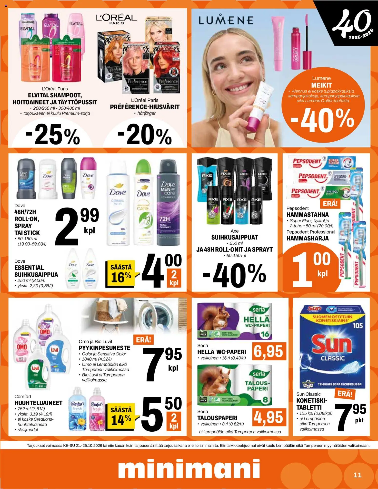 Minimani tarjoukset – voimassa 21/10/2026 alkaen | Sivu: 11