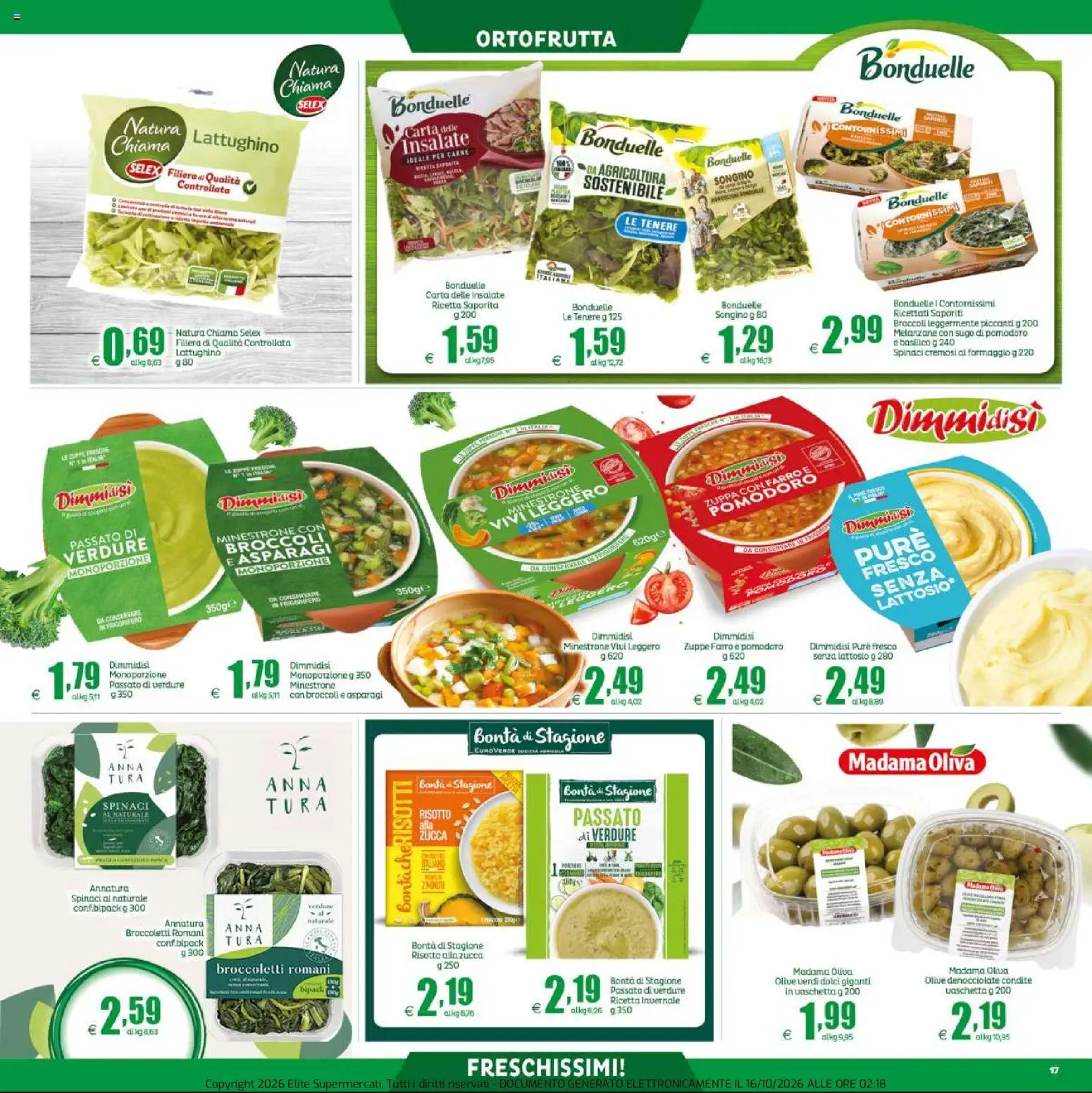 Volantino Elite Supermercati del 16/10/2026 | Pagina: 17