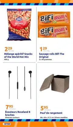 Action - Prévisualisation de Action catalogue valide à partir de 16/09/2026 | Page: 24 | Produits: Apéritif, Pouf, Thé, Biscuits