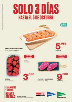Vista previa Supercor Península y Baleares válido desde el 02/10/2026